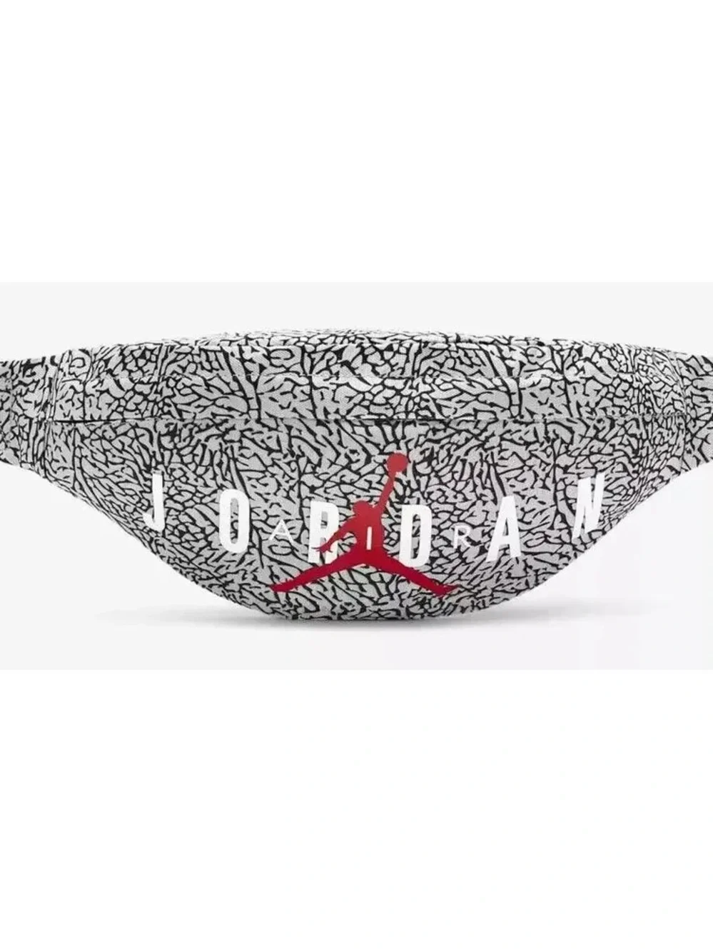 Nike Air Jordan Fanny Pack Hip Waist Belt Bag Crossbody Grey